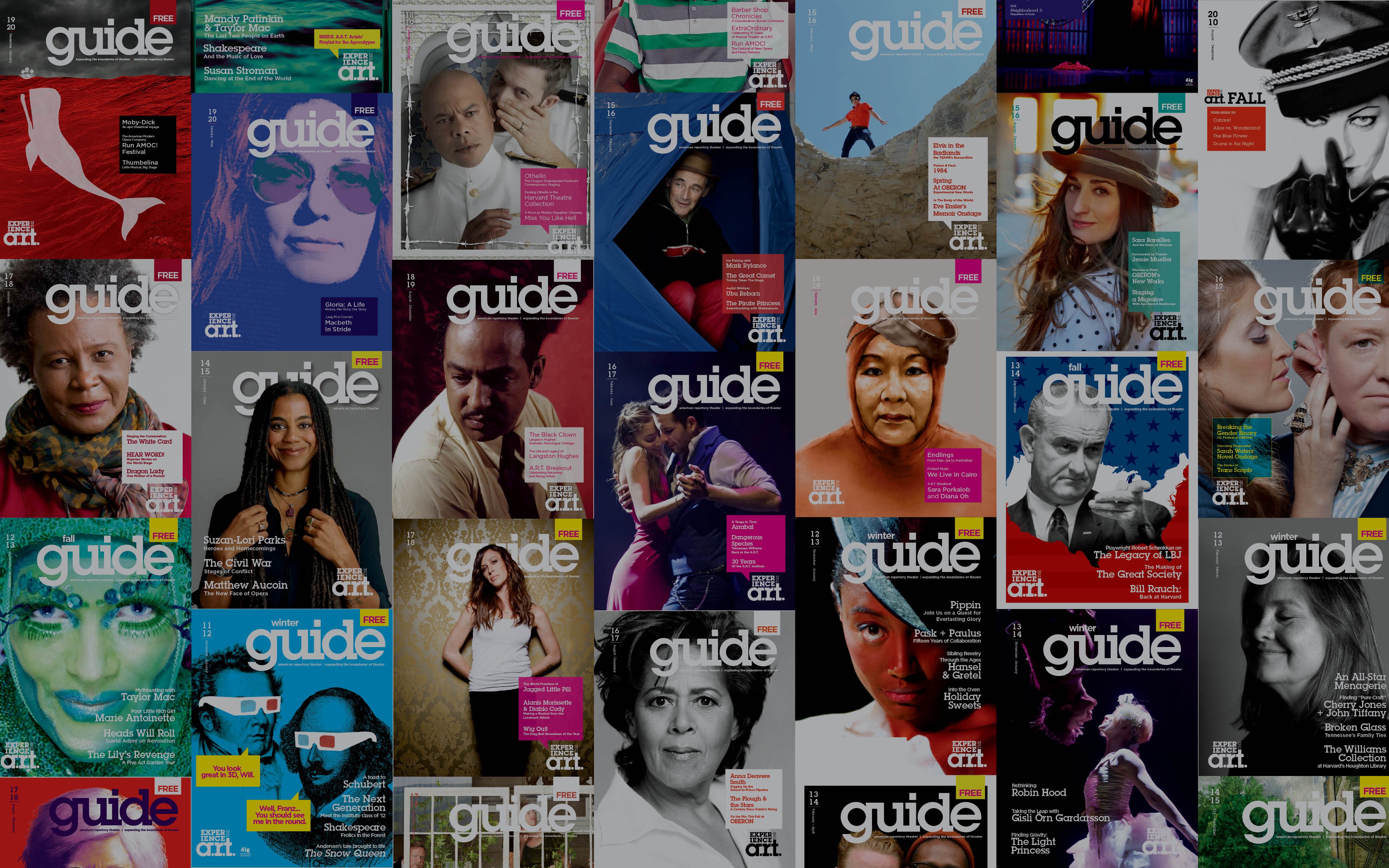 Collage of Guide Covers